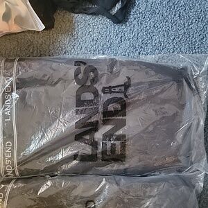 NWT UNUSED LANDS END MENS UNDERWEAR BRIEFS SIZE 38 US BLACK